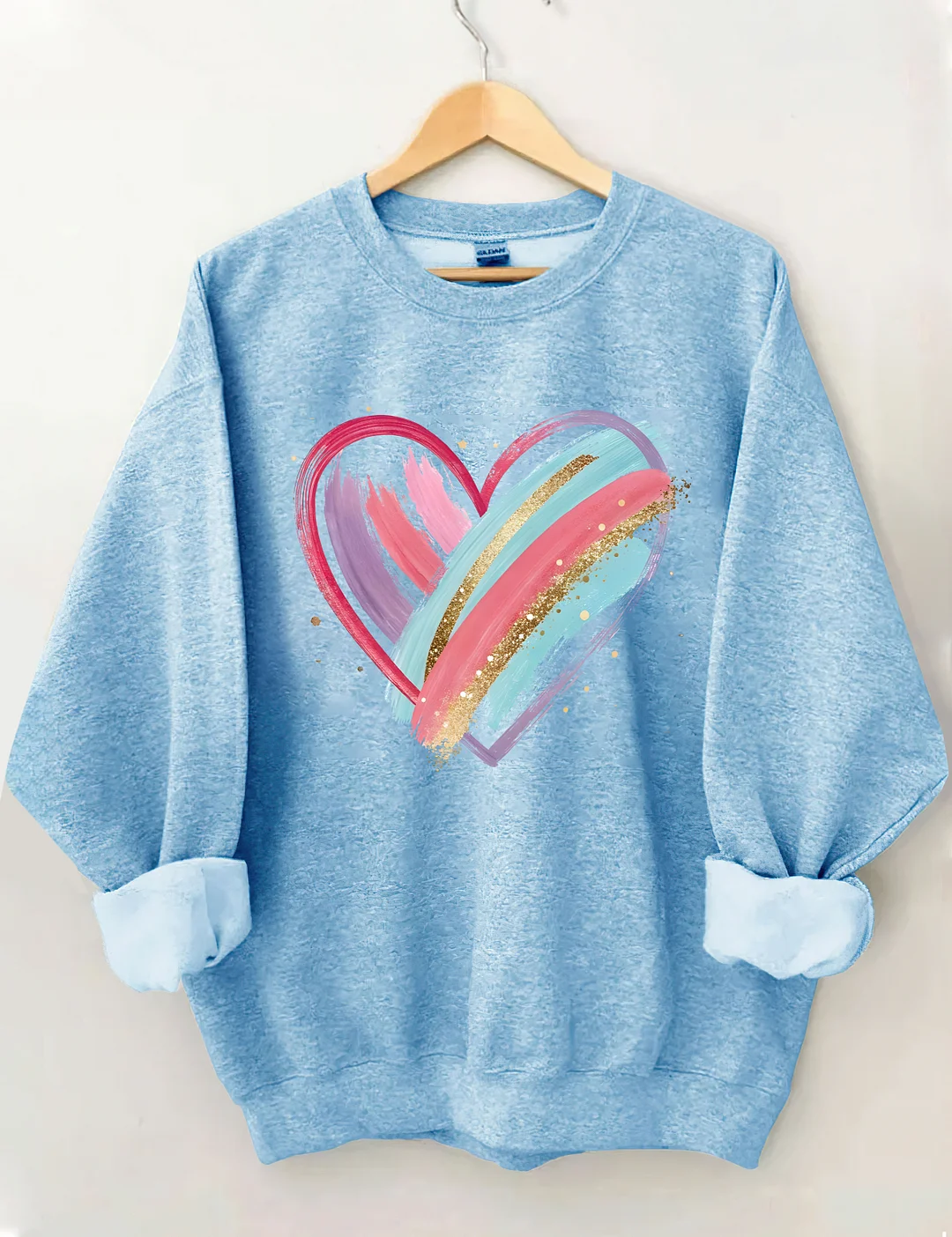 Valentines Day Heart Sweatshirt