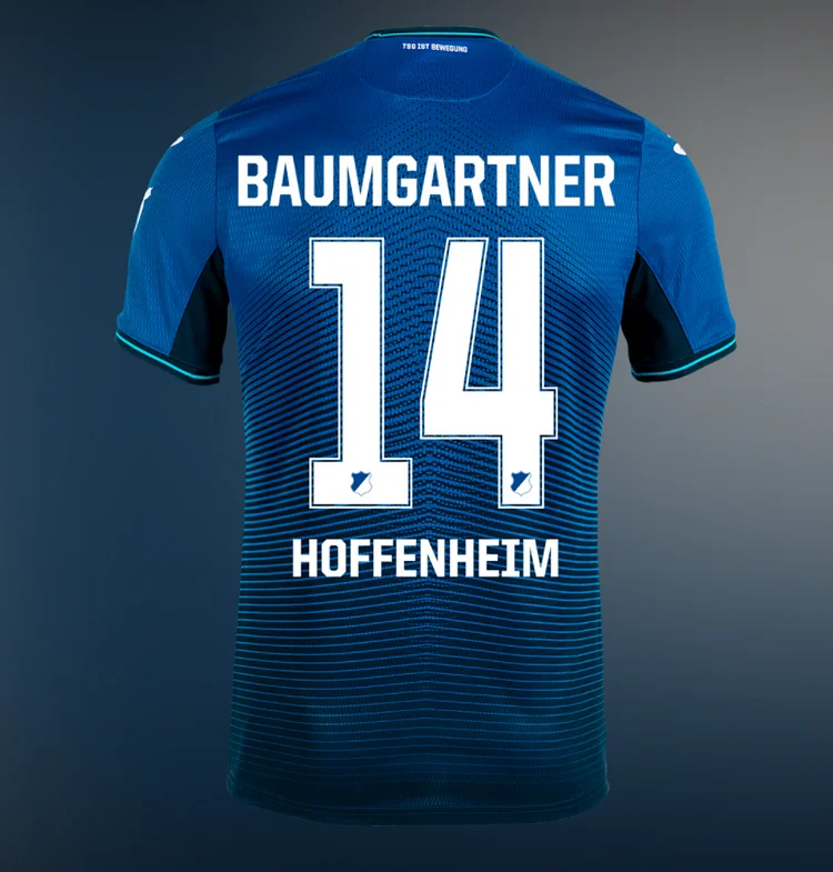 Maillot TSG Hoffenheim Christoph Baumgartner 14 Domicile 2021/22