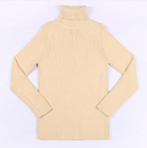 2020 Autumn Baby Boys Girls Turtleneck Sweaters Sweater Kids Sweaters For Winter Knitted Bottoming Boys Sweaters Vetement Enfant