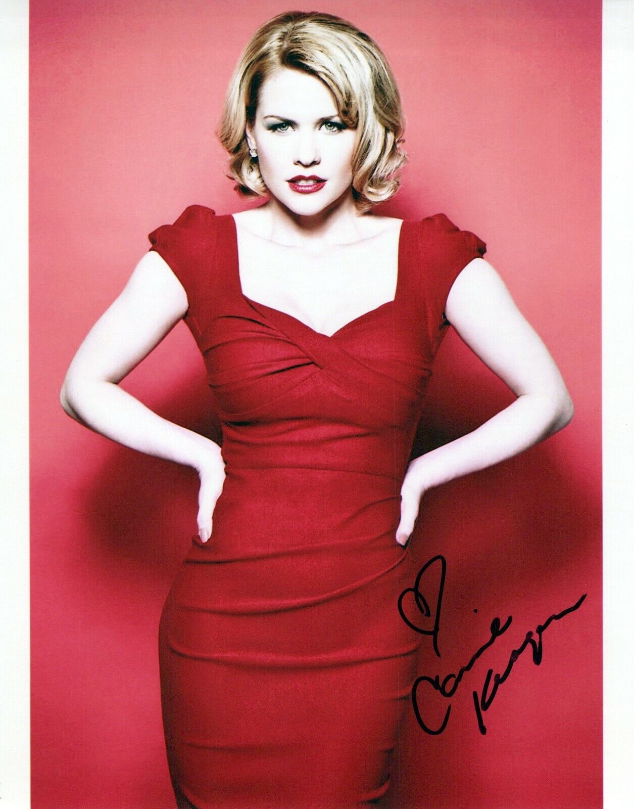 Carrie Keagan glamour shot autographed Photo Poster painting signed 8x10 #6