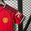 2025/2026 Manchester United Home Football Shirt 1:1 Thai Quality Kids Size
