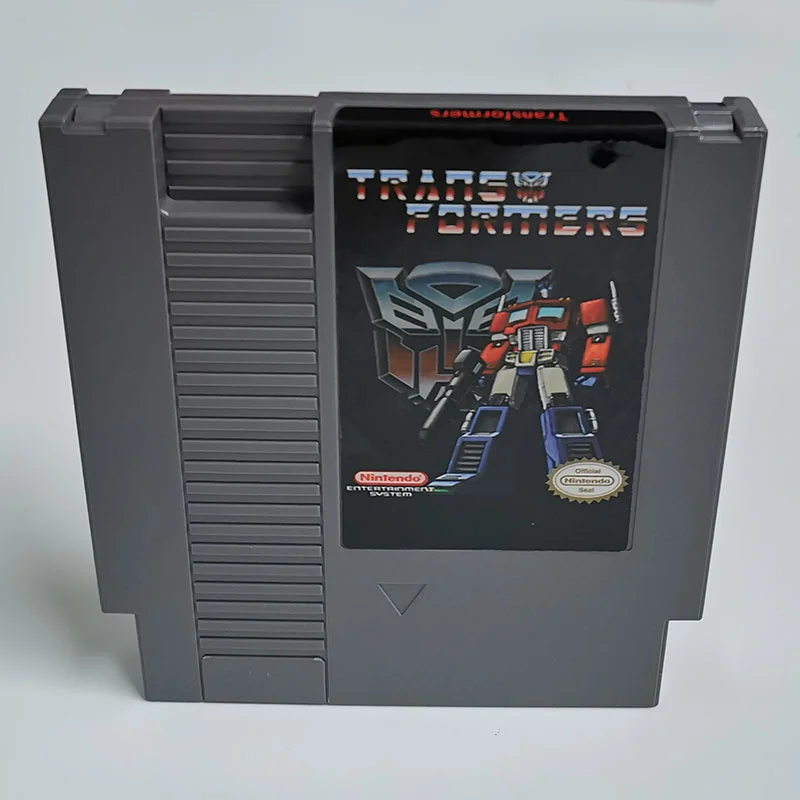 The Transformers: Mystery of Convoy For Nintendo NES - 8 Bit Game Cartridge