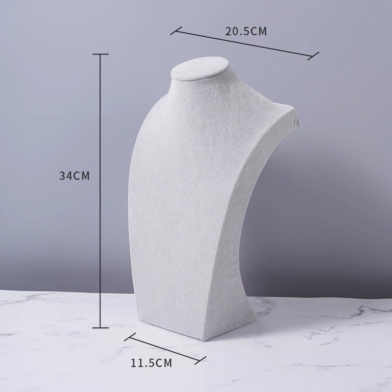 1 Piece Velvet Minimalist Solid Color Jewelry Display