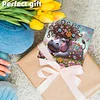 6 Stück Tier DIY Diamant Kunst Grußkarten Dankeskarten und Urlaub Segen