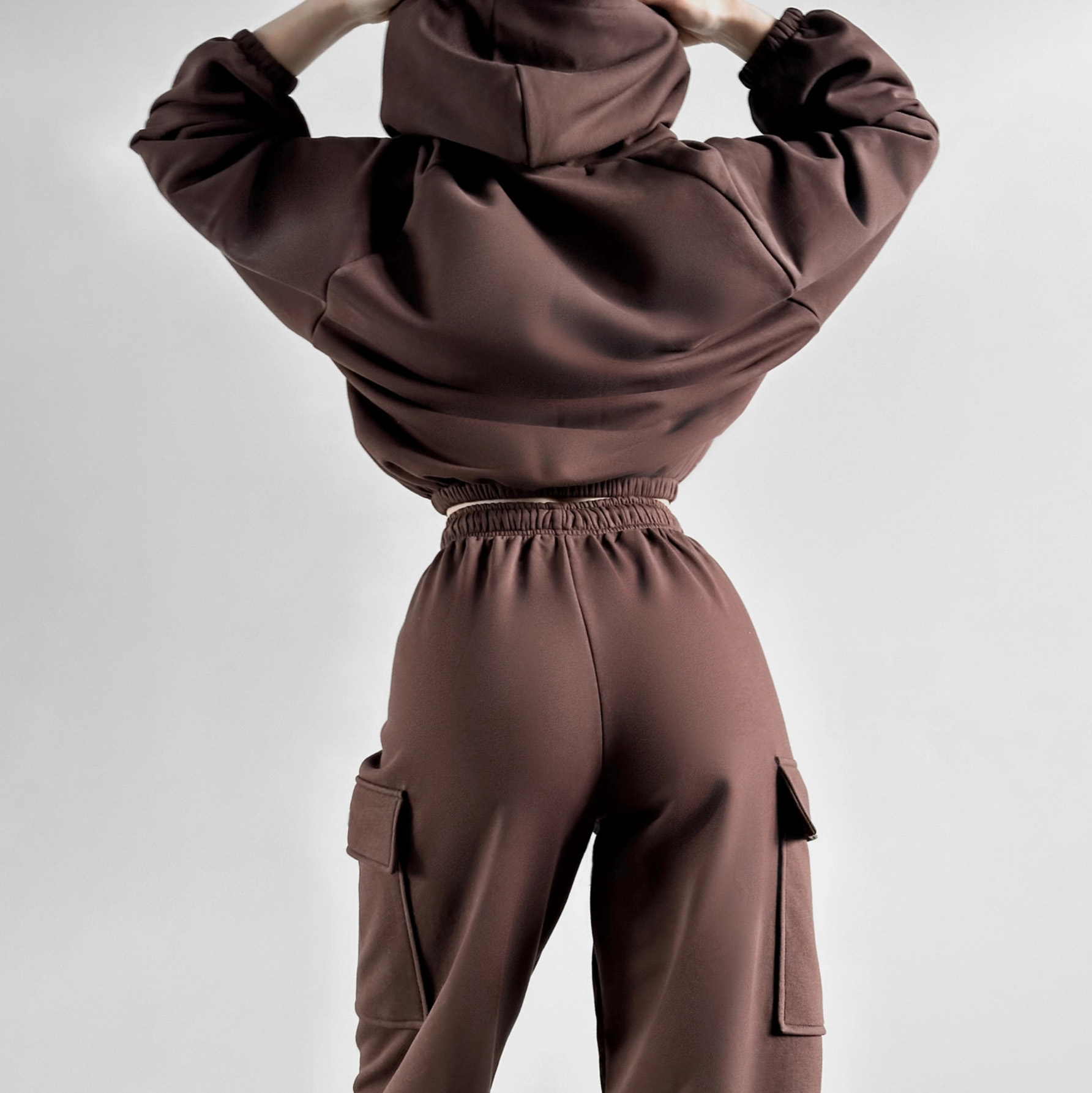 Women's Fashion Sports Casual Sweatshirt Set