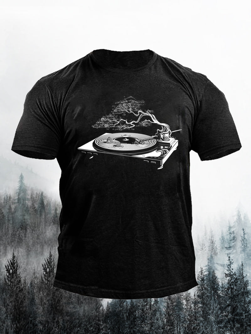 Men's Classic Zen Voice Short-Sleeved Shirt