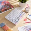 56 Boxes Clear Bead Organizer Box with Compartments Plastic Storage Boxes Set Multifunctional Diamond Painting Storage Containers for Diamonds Seeds Beads Nail Rhinestones