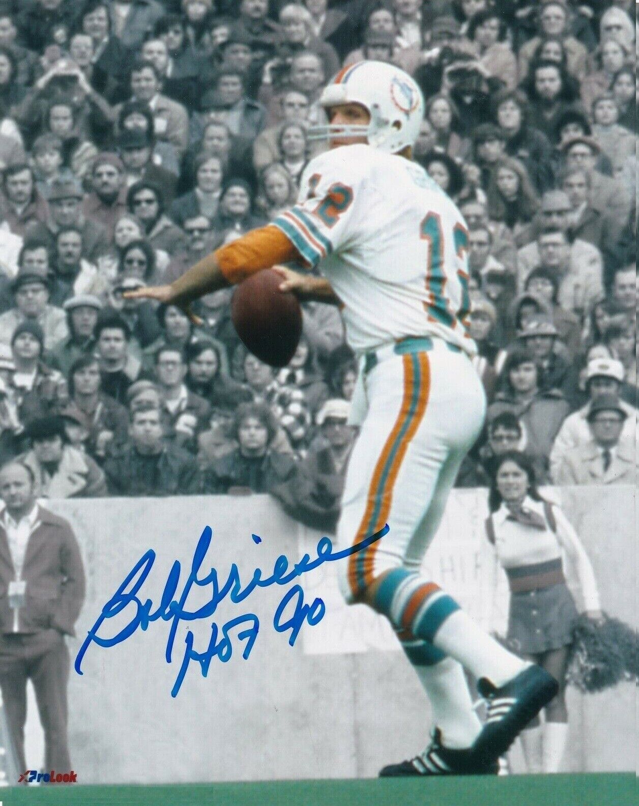 Bob Griese Autographed Signed 8x10 Photo Poster painting ( HOF Dolphins ) REPRINT