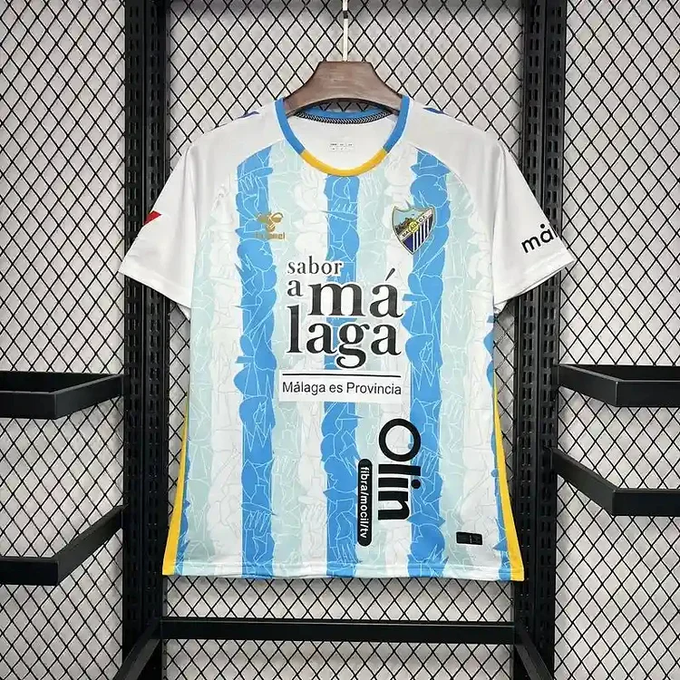 24-25 Málaga home football jersey