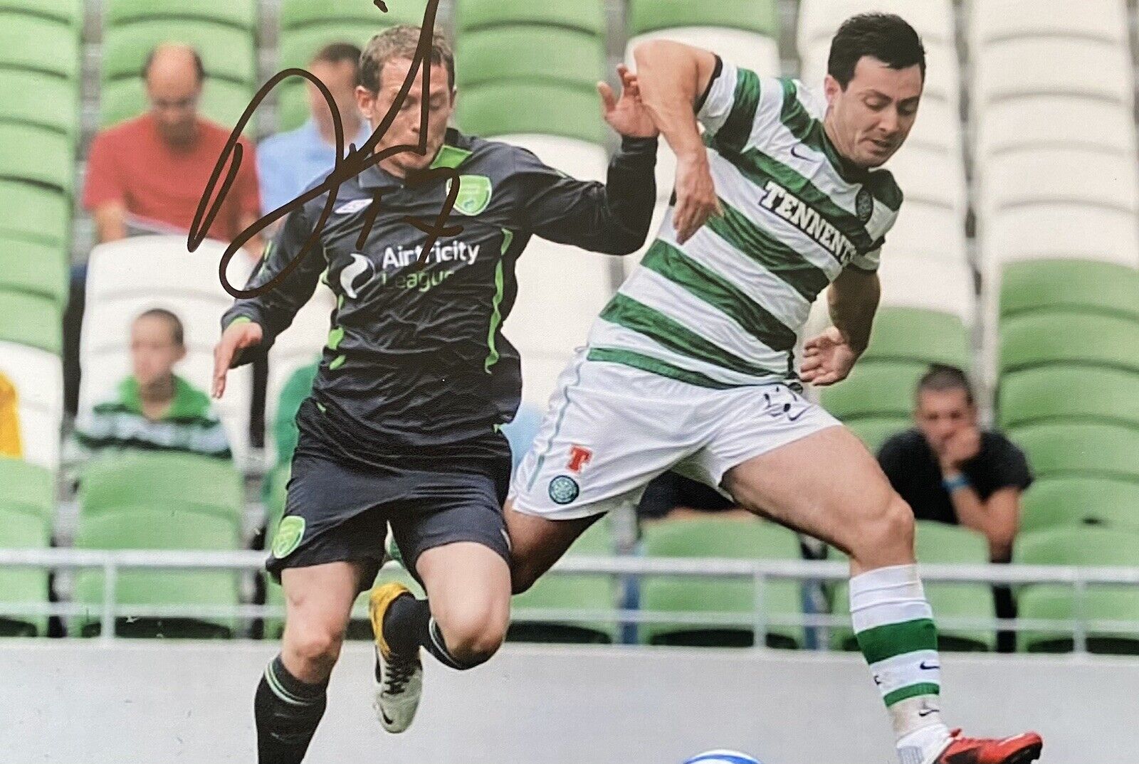 Richie Towell Genuine Hand Signed Celtic 6X4 Photo Poster painting - Exact Proof