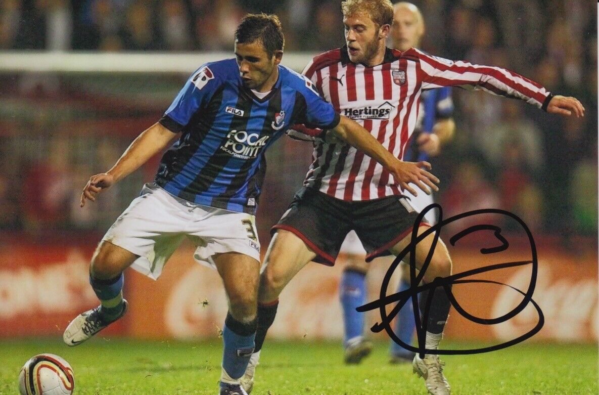 STEVE COOK HAND SIGNED 6X4 Photo Poster painting - FOOTBALL AUTOGRAPH - BOURNEMOUTH 1.