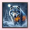 Wolf-11CT Counted Cross Stitch 40*40cm/15.75*15.75in