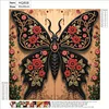 Diamond Painting-DIY Crystal Rhinestone Dark Butterfly