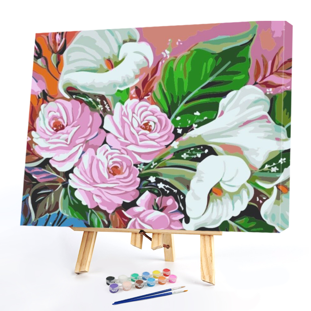 

40*50CM Paint By Numbers-Flower, 501 Original