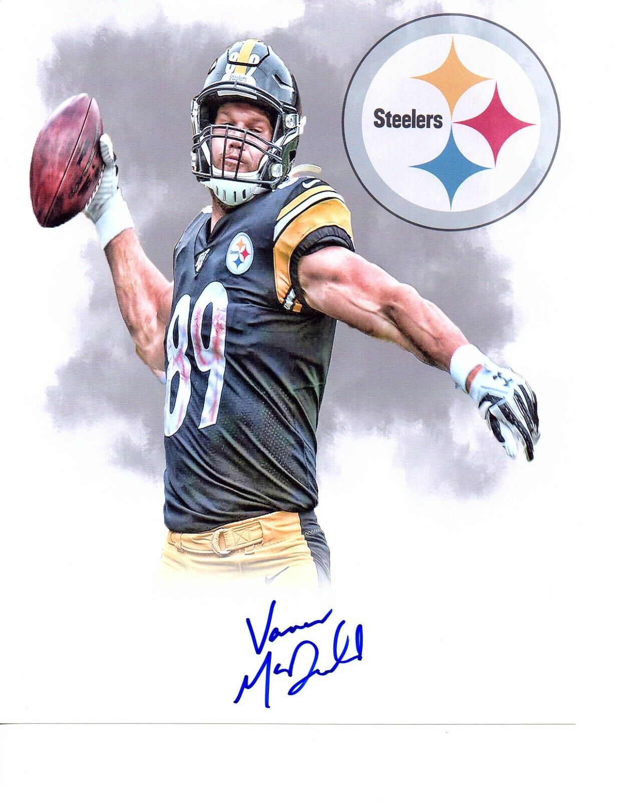 Vance McDonald Pittsburgh Steelers signed autographed 8x10 football Photo Poster painting c