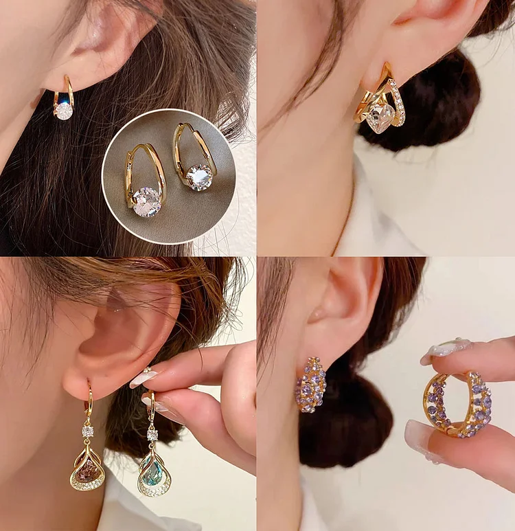 (🎁Mother's Day Deals) AnnieCare® Lymphatic MagneTherapy Germanium Earrings