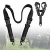 50PCS Nylon American-Style Braided Paracord Strap with Metal Buckle Vertical Single Point Gun Sling Shoulder Strap Woven Diagonal Single-Point Straps Ropes for Outdoors Training Mountaineering