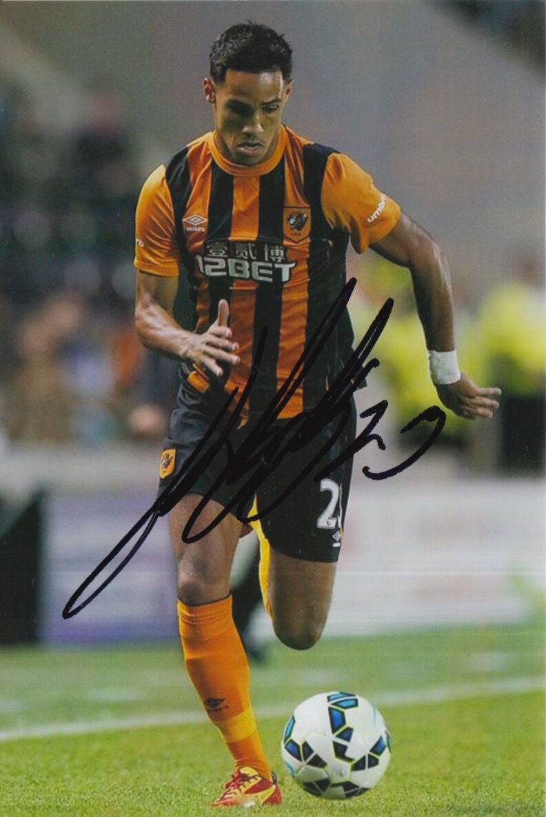 HULL CITY HAND SIGNED TOM INCE 6X4 Photo Poster painting.