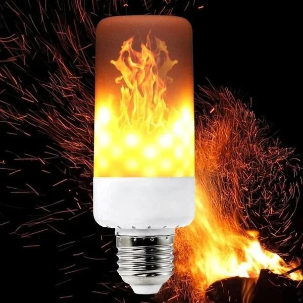 Feecoz LED Flame Effect Light Bulb-With Gravity Sensing Effect