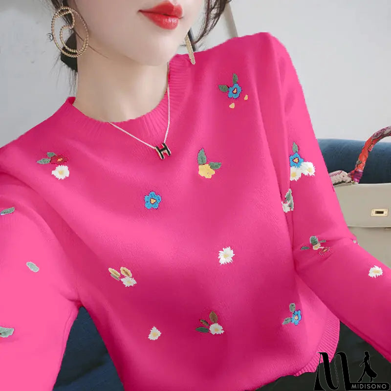 MidiSono - Effortless and Classy winter Pullover