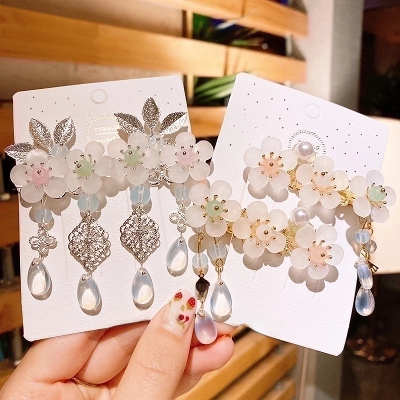 Ancient Style Tassel Hairpin Headdress Full Set Of Girls Hairpin Hair Accessories