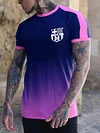 Men's Gradient Sports T-shirt by Inlyline