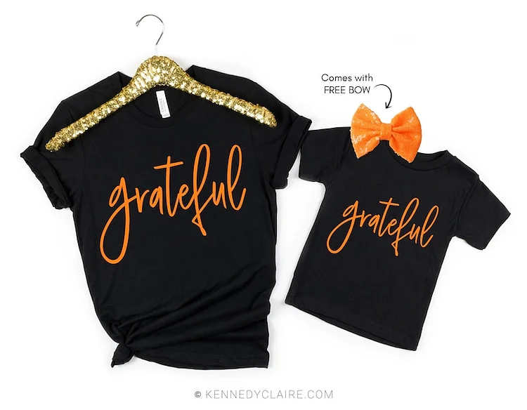 Family Thanksgiving Shirts, Toddler Girl Thanksgiving Shirt for Kids Fall Mommy and Me Outfits Baby Girl Thanksgiving Outfit
