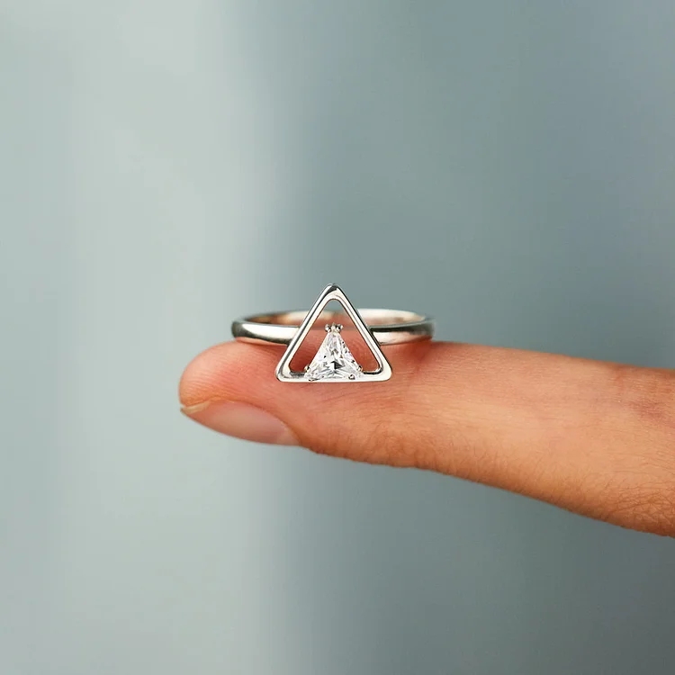 Last Day 70% OFF-Badass Tribe Triangle Ring S925