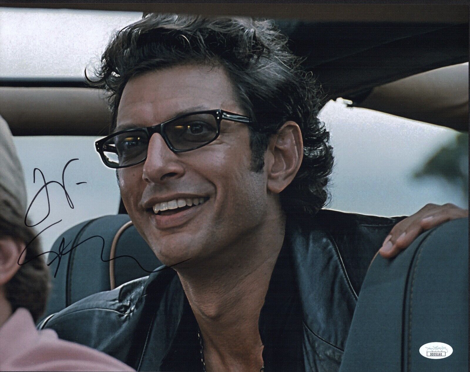 JEFF GOLDBLUM Hand Signed JURASSIC PARK 11X14 Photo Poster painting In Person Autograph JSA COA