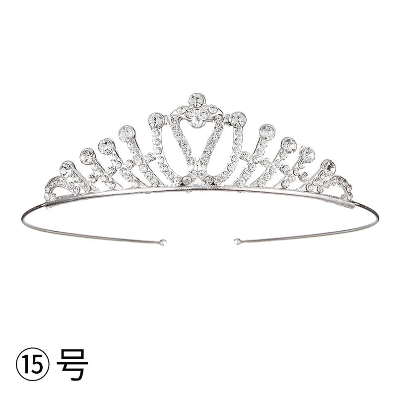 Factory Girl Crown Princess Simple Cute Headband Baby Festival Performance Hair Accessories Bride Crown Wedding Headdress