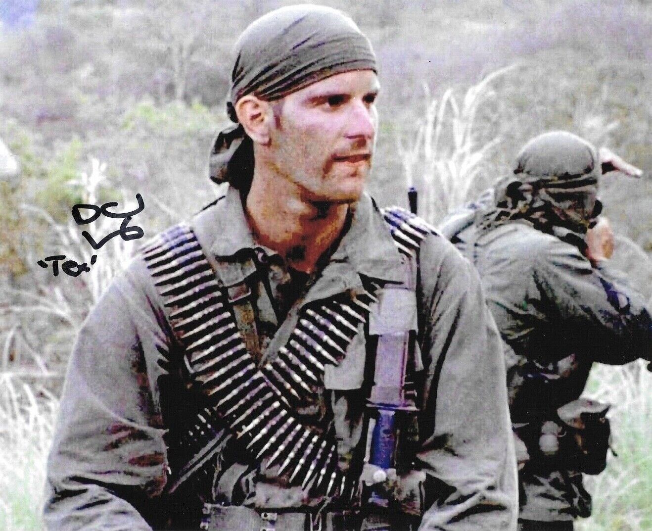 * DAVID NEIDORF * signed 8x10 Photo Poster painting * PLATOON * COA * 1