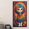 uk.everydayedeals (Limited Stock)Diamond Painting - Full Round - Rainbow Cat (40*70cm)