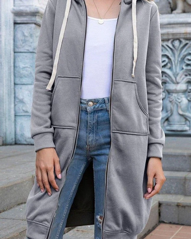 Casual Plain Loosen Outerwear