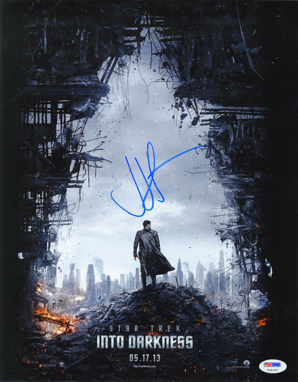 J.J. Abrams SIGNED 11x14 Photo Poster painting Director Star Trek Darkness PSA/DNA AUTOGRAPHED