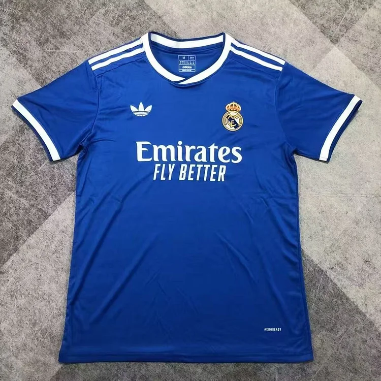 Fans Version 25-26 Real Madrid Second Away Football Jersey