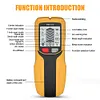 6 in 1 Smart Stud Finder Wall Scanner for Wood Magnetic Metal AC Wire Finding