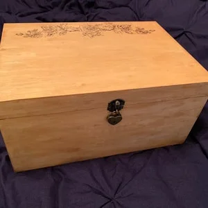 Lockable Adult Large Sex Toy Storage Box with Discreet Charging Hole Your  Personalised Custom Design Hand-Burnt Roses Named Gift Mature