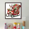 Christmas Sleigh-11CT Stamped Cross Stitch 40*40cm/15.75*15.75in tapestrymarket