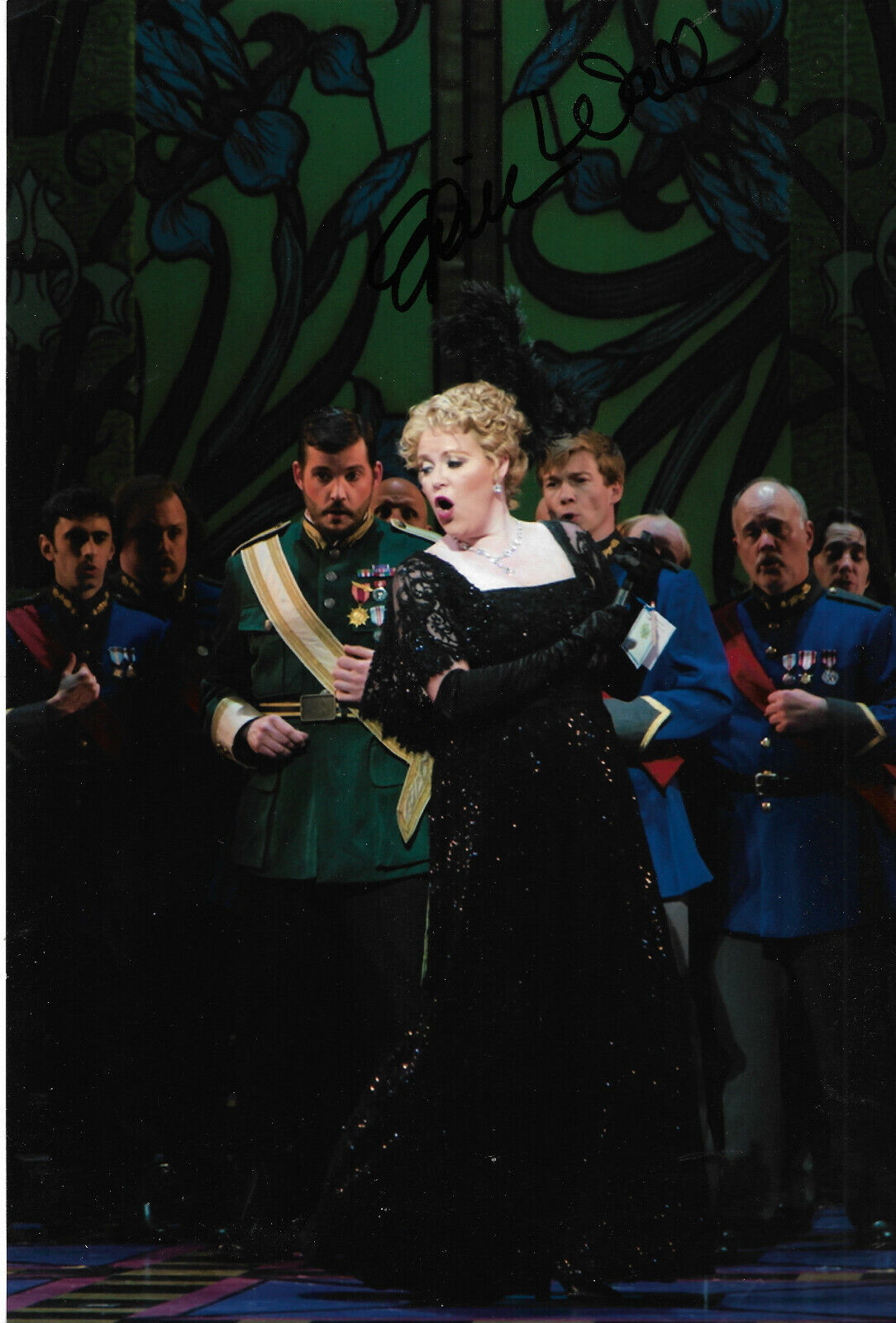 Erin Wall Opera signed 8x12 inch Photo Poster painting autograph