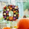 Pumpkin Wreaths DIY Acrylic 5D Crystal Diamond Gem Art Hanging Ornament