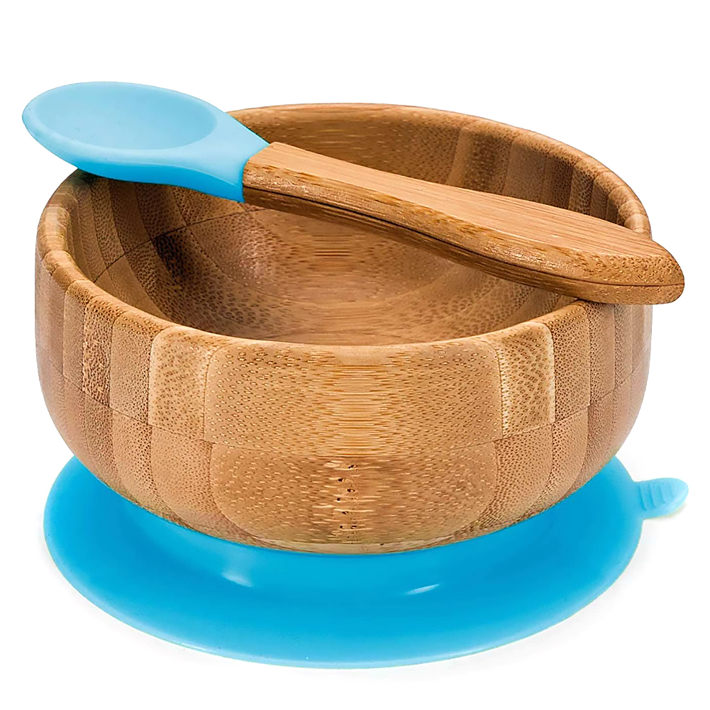 

Baby Training Bowl Spoon Tableware Set Dinner Bowl Learning Dish with Base, 501 Original