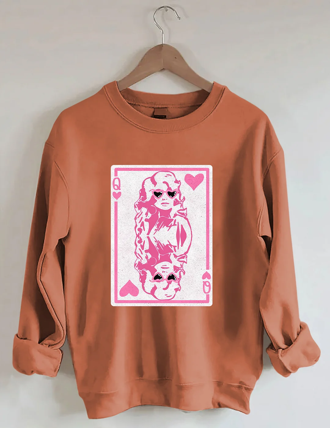 Valentine's Day Queen Of Hearts Sweatshirt