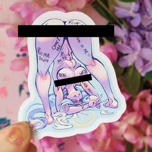 Pornhint Bite Me [nsfw] Sticker OC Honeko NSFW