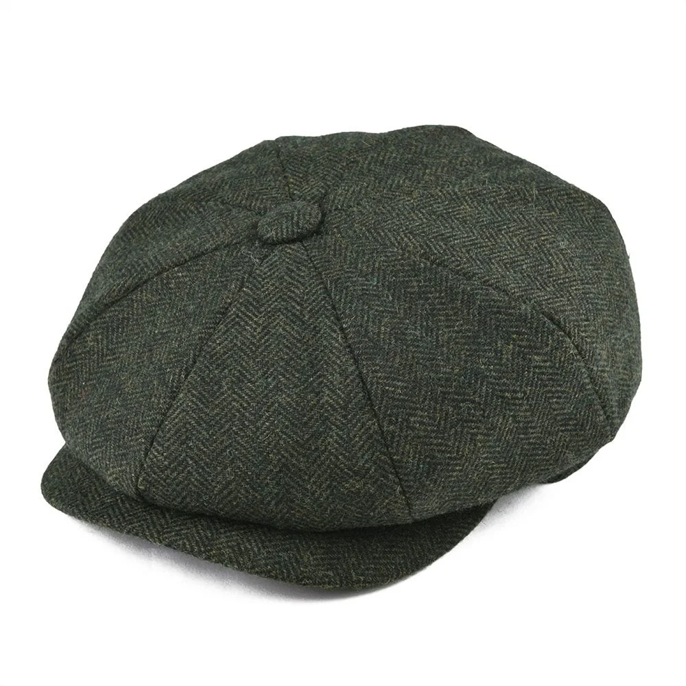 "Taylor" Newsboy Wool Cap