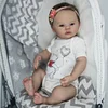 [🔊Heartbeat Sound and Breath💝] 17" Lifelike Cute Light Brown Hair Reborn Girl Damede,Can Sit and Lie Down - RBBI-Myrebornbabydoll&reg; Myrebornbabydoll&reg;