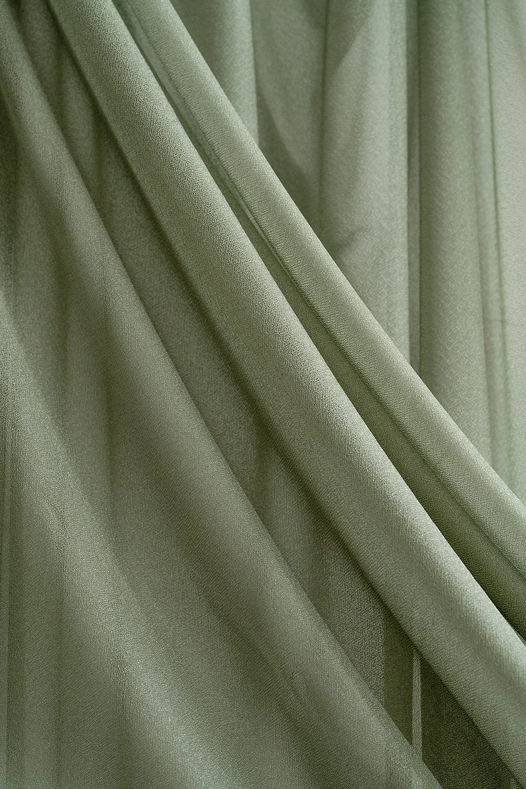 2 Panels Sheer Wedding Arch Draping 30" w x 32ft - 12 Colors