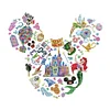 Mickey Head - 11CT Stamped Cross Stitch - 46*56cm - Disney