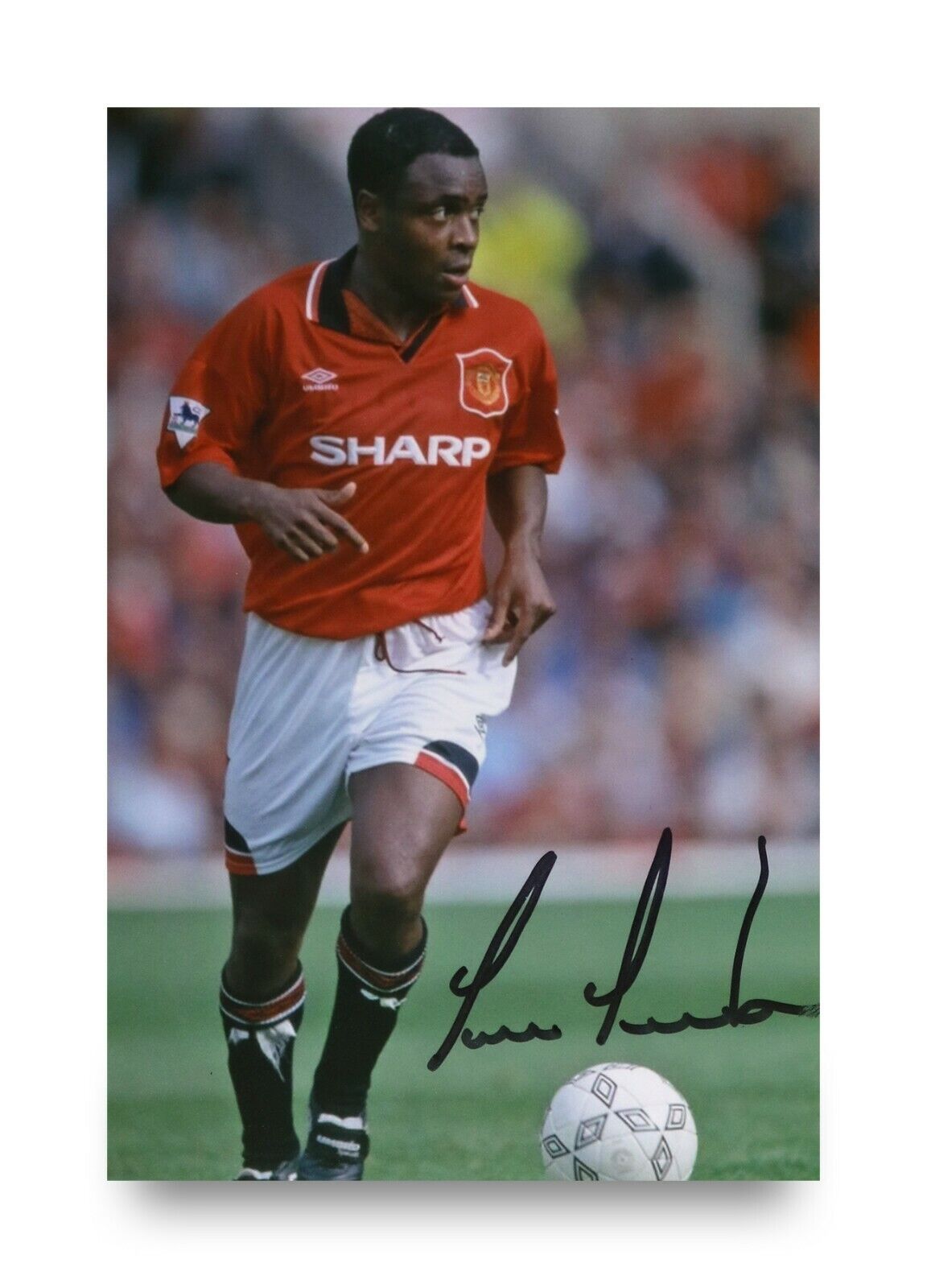 Paul Parker Hand Signed 6x4 Photo Poster painting Manchester United Autograph Memorabilia + COA