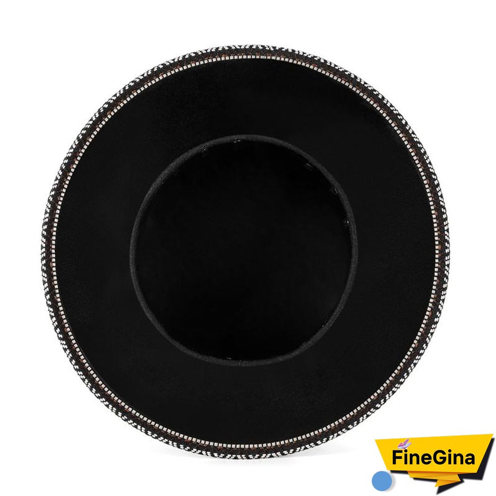 Steampunk Leather Plague Doctor Hat Dress Up Top Hat For Halloween Cosplay