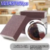 10Pcs Magic Sponge Eraser Emery Removing Rust Cleaning Brush Descaling Clean Rub